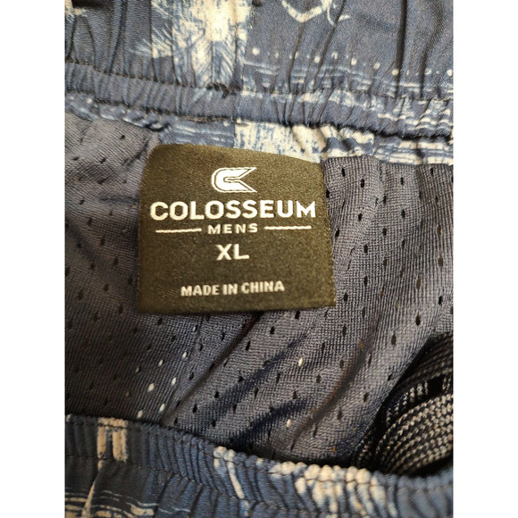 Colosseum Men's California Bears Blue Palm Trees Swim Trunks Size XL underwear - Picture 4 of 7